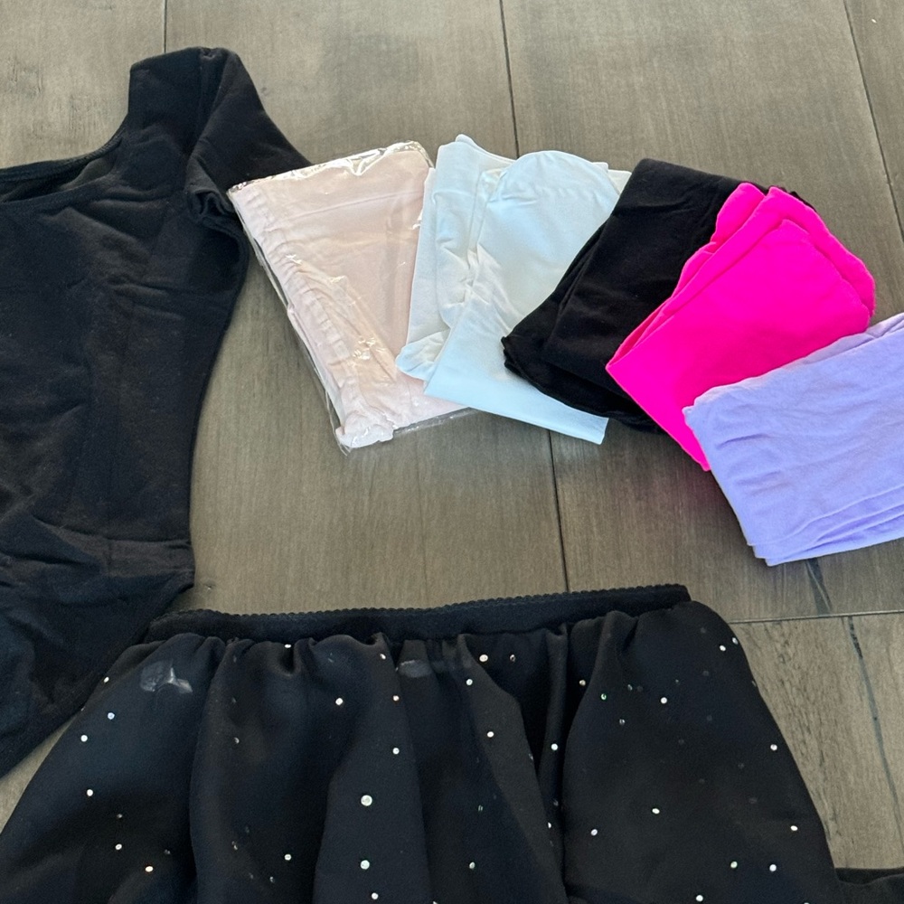Tap, Jazz, Ballet Bundle (8/10, 1Y Shoe Size)